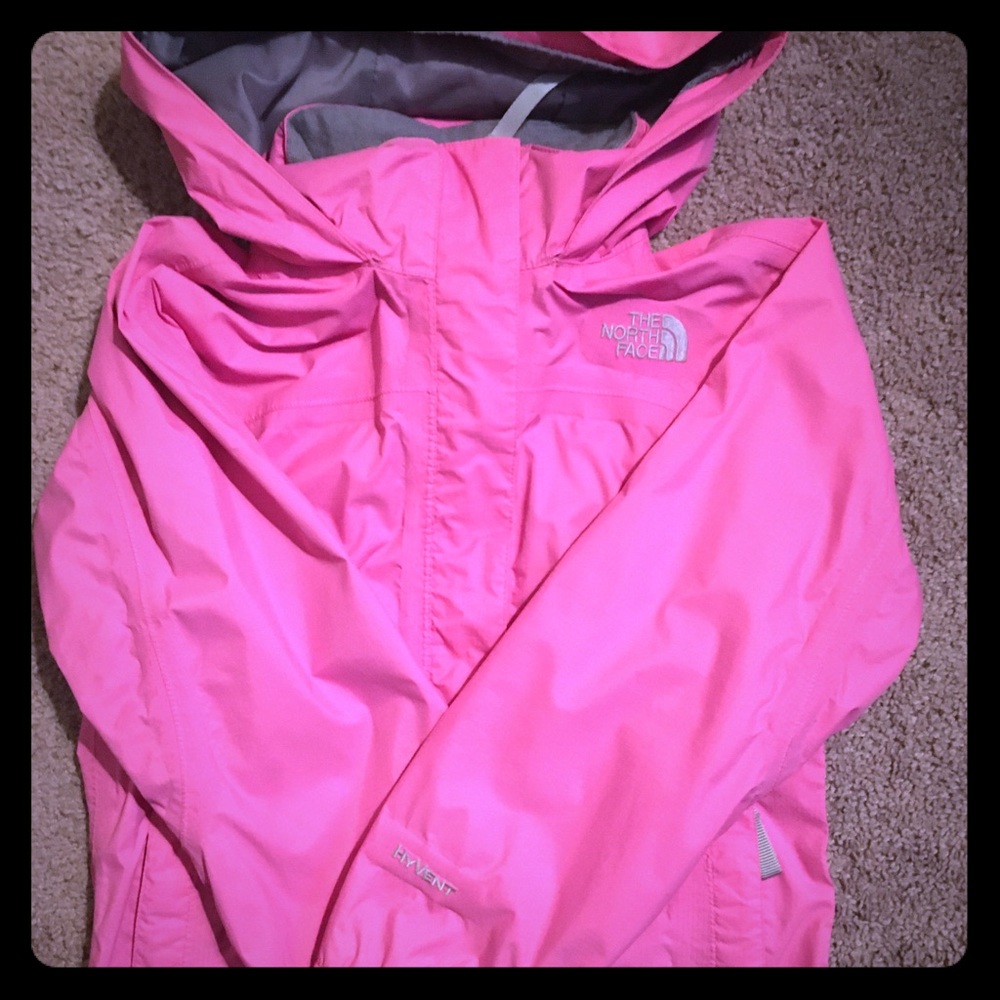 North Face windbreaker jacket ( youth girl)